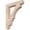 Ekena Millwork Balboa Arts & Crafts Smooth Bracket, Douglas Fir, 3 1/2"W x 24"D x 28"H BKT04X24X28BOA03SDF - alternate 1
